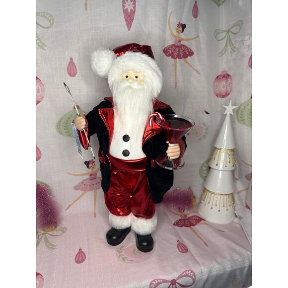 Santa Claus with Martini - Picture 1 of 6